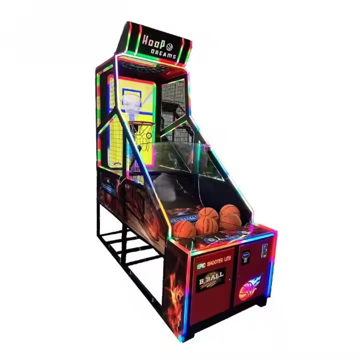 Gaming Console Years - 70-Inch Crazy Basketball Arcade Entertainment Metal