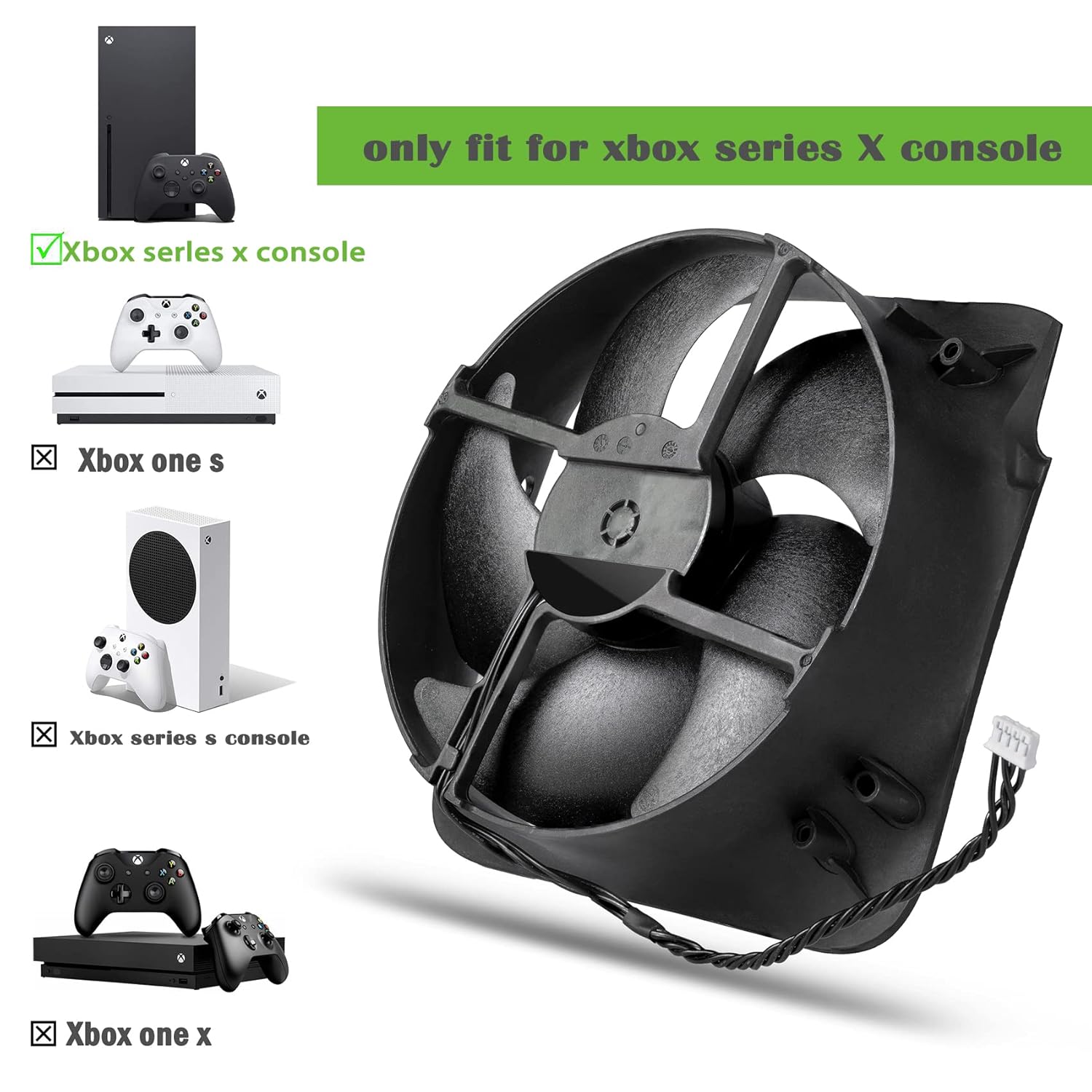 Microsoft Console Xbox Series X - Replacement of Internal Cooling Fan for