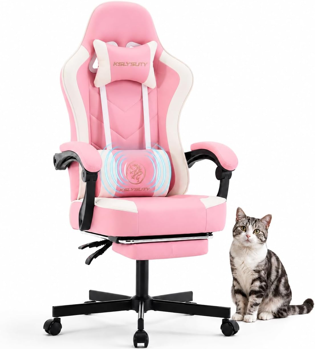 Gaming Chair Cushion - Ergonomic High Back Gaming Chair with