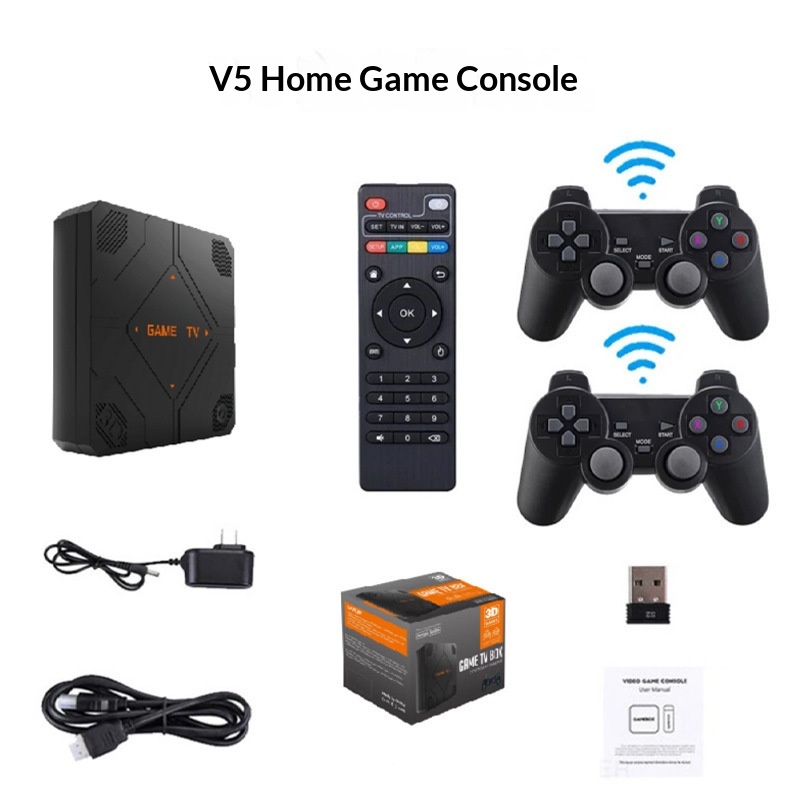 Gaming Console Years - Ampown V5 Retro Game Console Dual