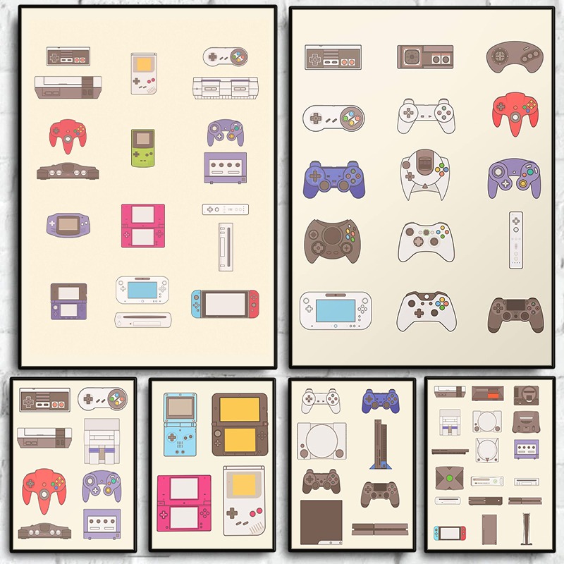 Evolution Gaming Console - (2D Canvas Painting) Video Game Handheld