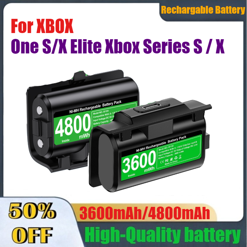 Microsoft Controller Elite Series 2 - 3600mWh*2 Rechargable Battery For XBOX One