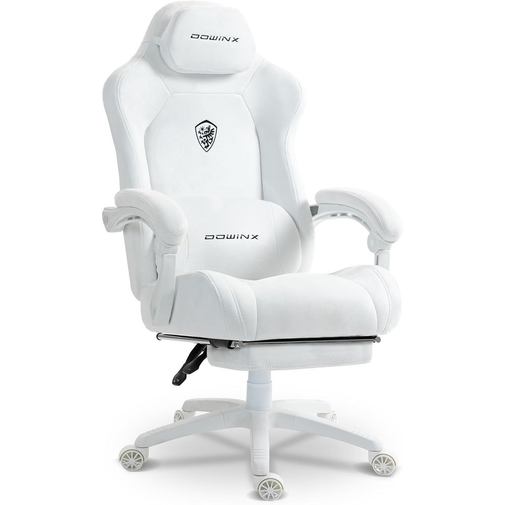 Gaming Chair Cushion - Ergonomic High-Back Suede Gaming Chair with