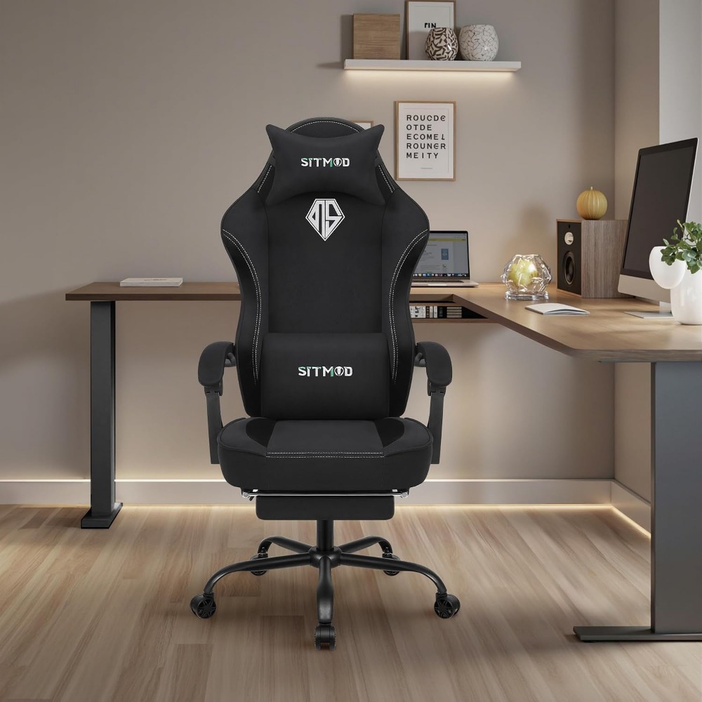 Ergonomic Gaming Chair with Fo - Gaming Chair Cushion recension och pris