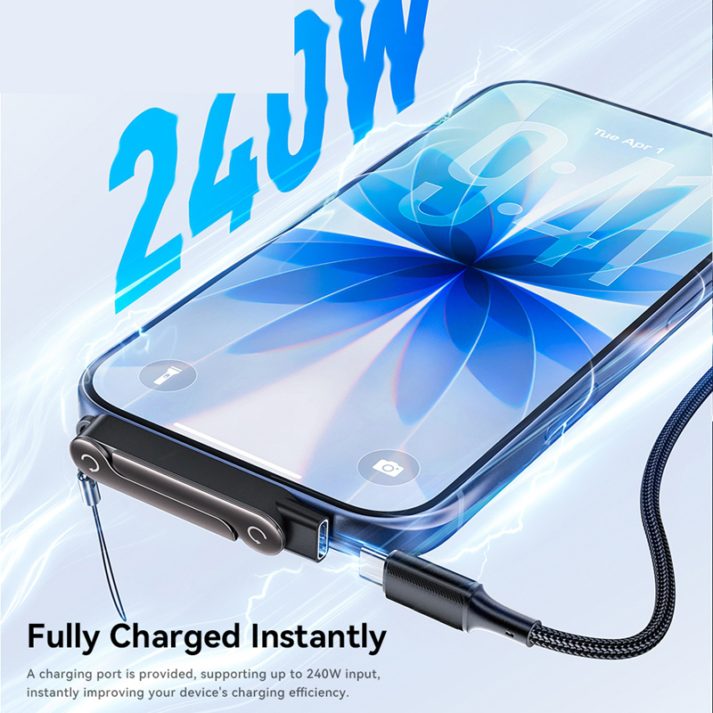 New 240W Foldable Fast Chargin - Gaming Console Phone recension och pris
