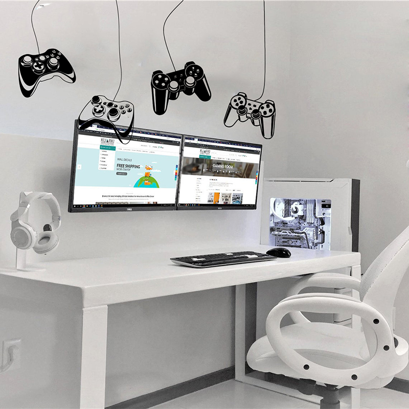 4Pcs Game Controller Wall Stic - Gaming Console Wallpaper recension och pris