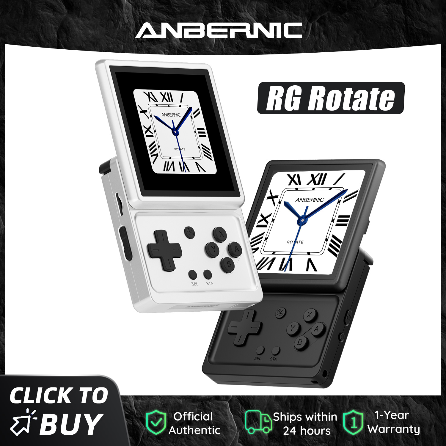 Anbernic RG Rotate Retro Handh - Gaming Console Years recension och pris