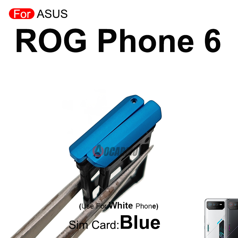 Blue Red Sim Tray For ASUS ROG - Gaming Console Asus recension och pris