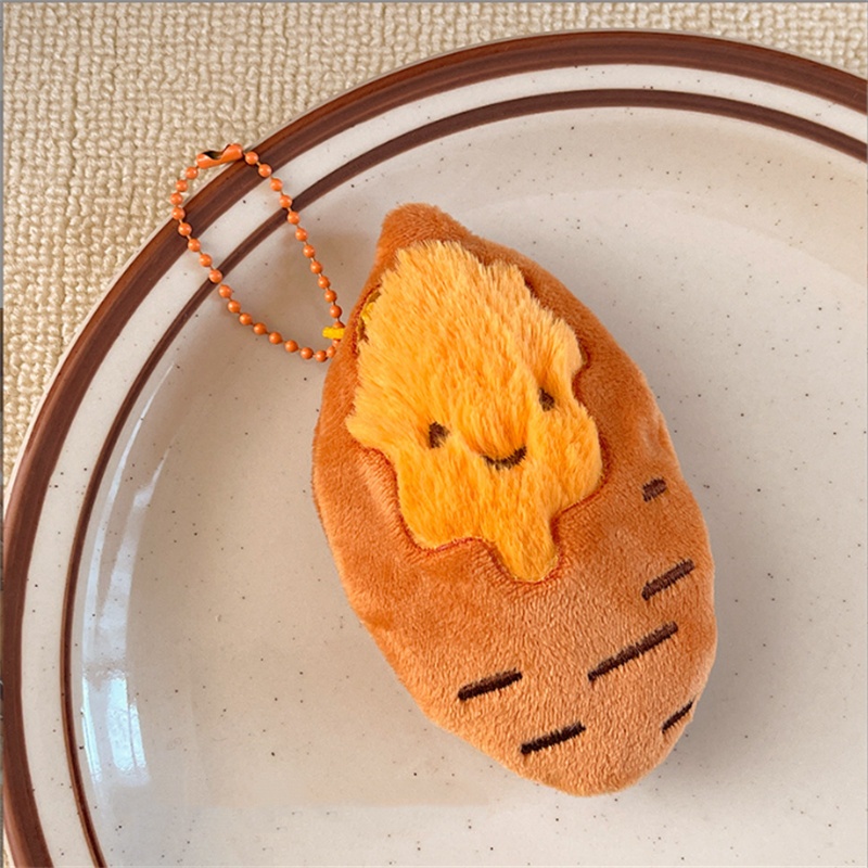 Cute Mini Baked Sweet Potato P - Gaming Console Keychain recension och pris