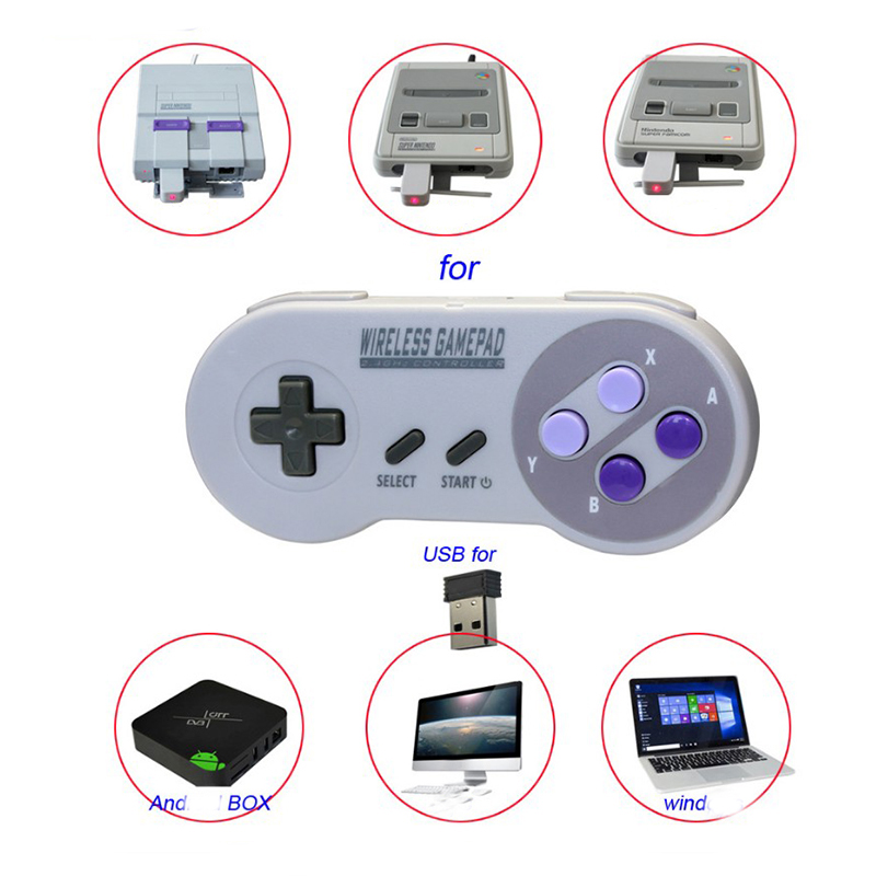 2.4G Purple Game Controller Jo - Gaming Console Mario recension och pris