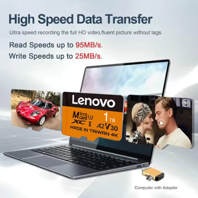 Lenovo Secure 512GB SD Cards M - Gaming Console Phone recension och pris