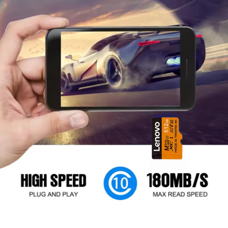 Lenovo Secure 512GB SD Cards M - Gaming Console Phone recension och pris