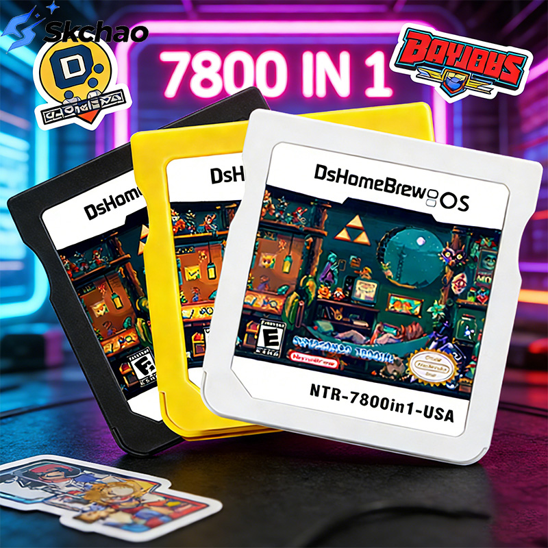 7800 in 1 DS Card R4 3DS Game  - Gaming Console Mario recension och pris