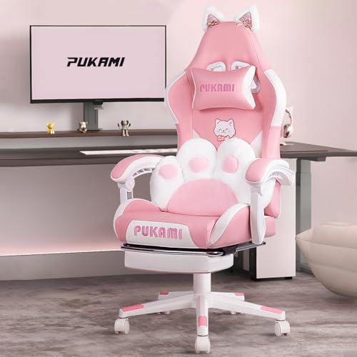 Pink Gaming Chair Cute with Ca - Gaming Chair Cushion recension och pris