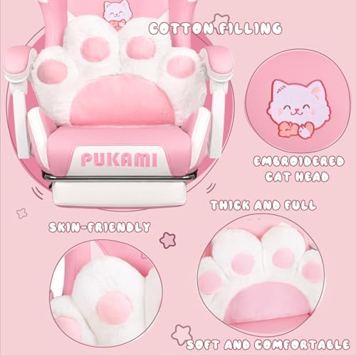 Pink Gaming Chair Cute with Ca - Gaming Chair Cushion recension och pris