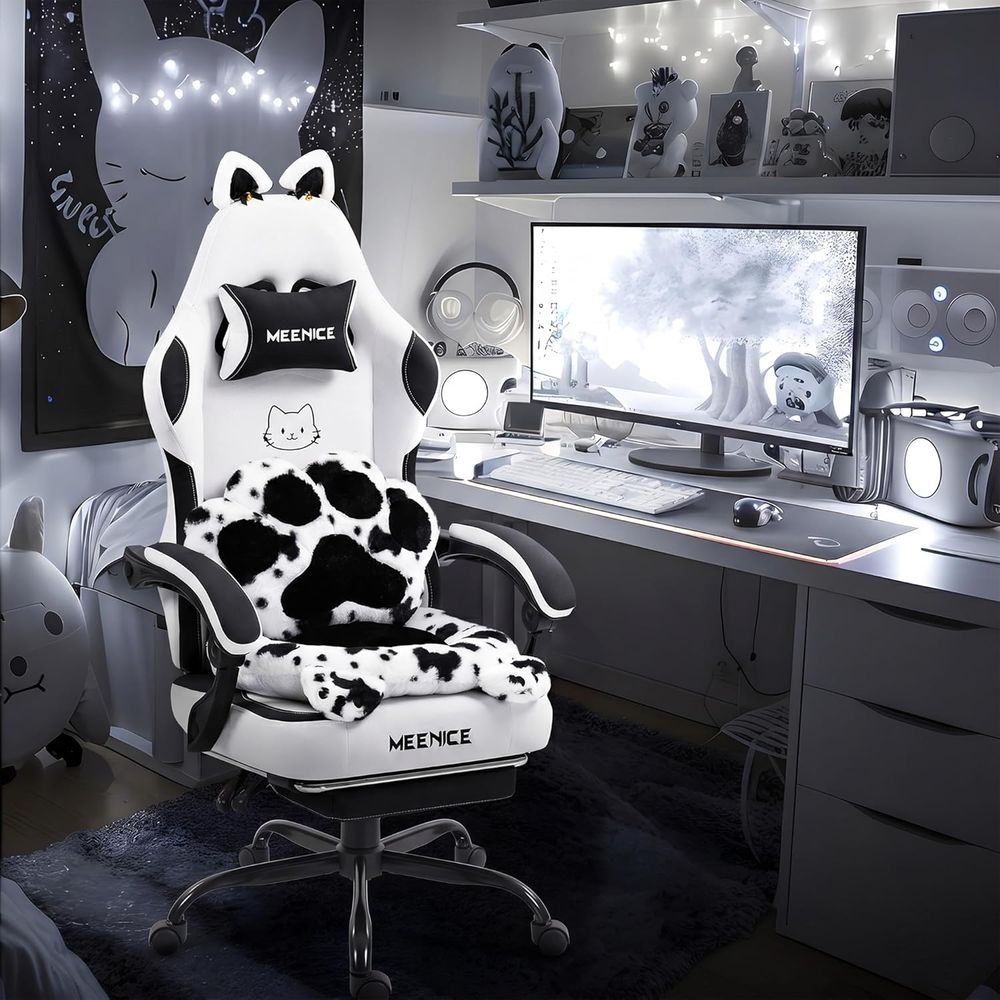 Gaming Chair Cute with Cat Ear - Gaming Chair Cushion recension och pris