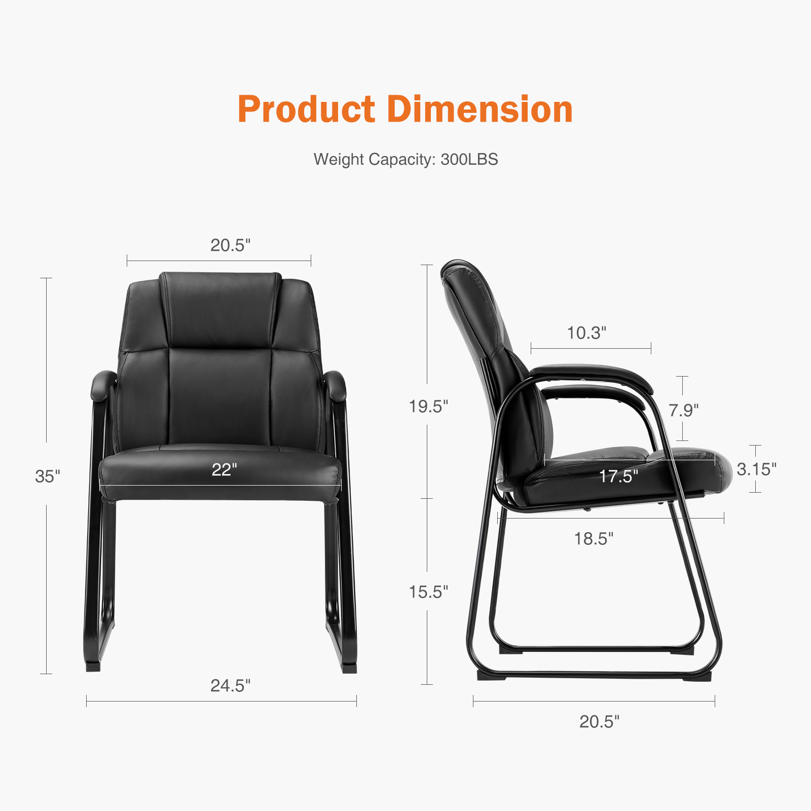 JHK Ergonomic Padded Backrest  - Gaming Chair Cushion recension och pris