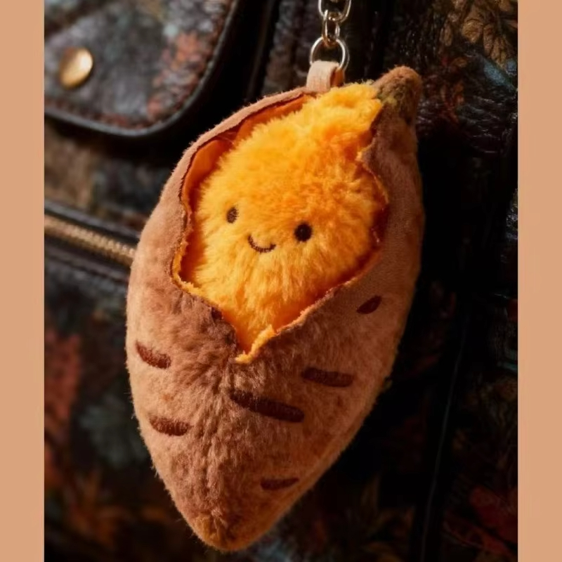 Sweet Potato Plush Keychain Sk - Gaming Console Keychain recension och pris