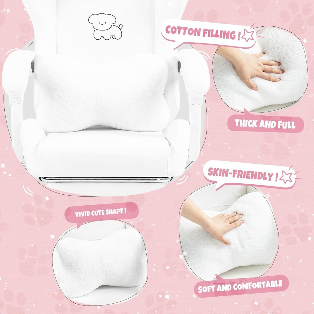 Cute Gaming Chair with Lumbar  - Gaming Chair Cushion recension och pris