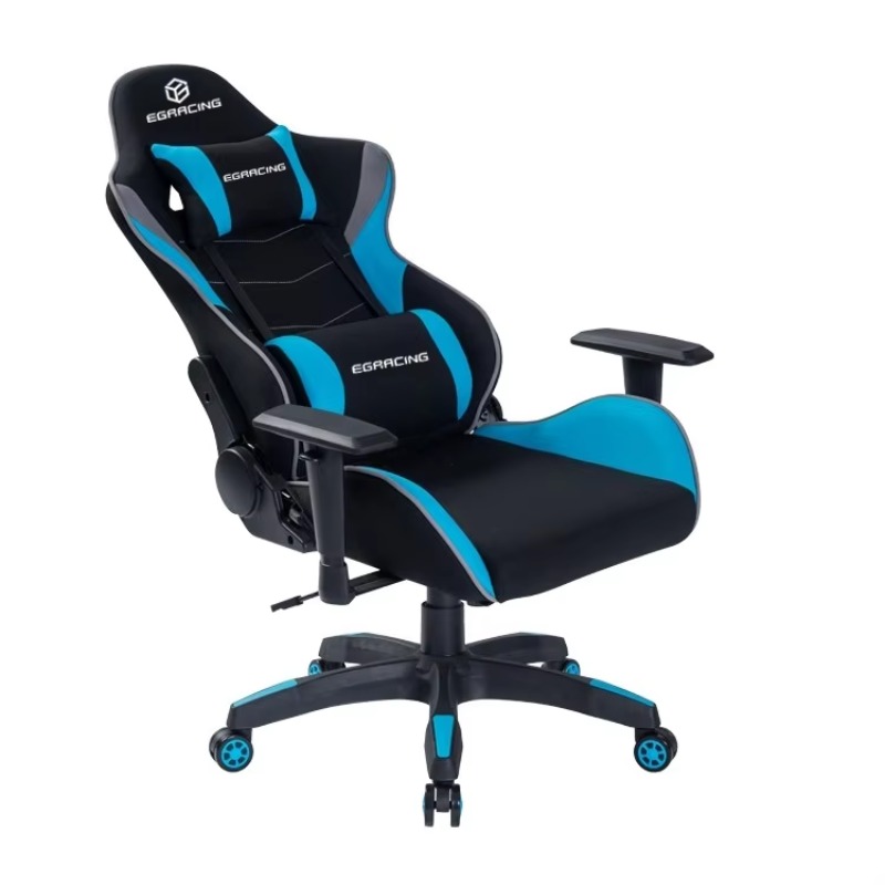 Black and Blue Gaming Chair wi - Gaming Chair Cushion recension och pris