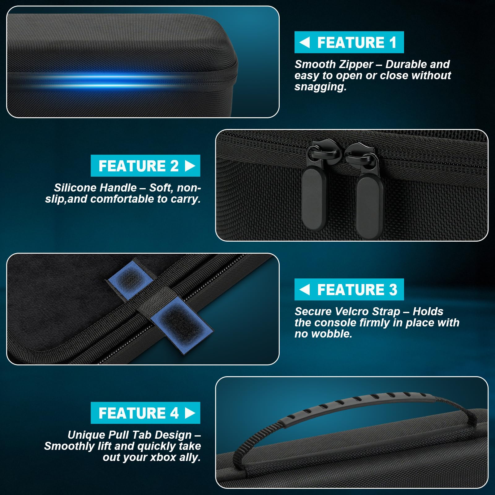 Large Capacity Carrying Case f - Gaming Console Asus recension och pris