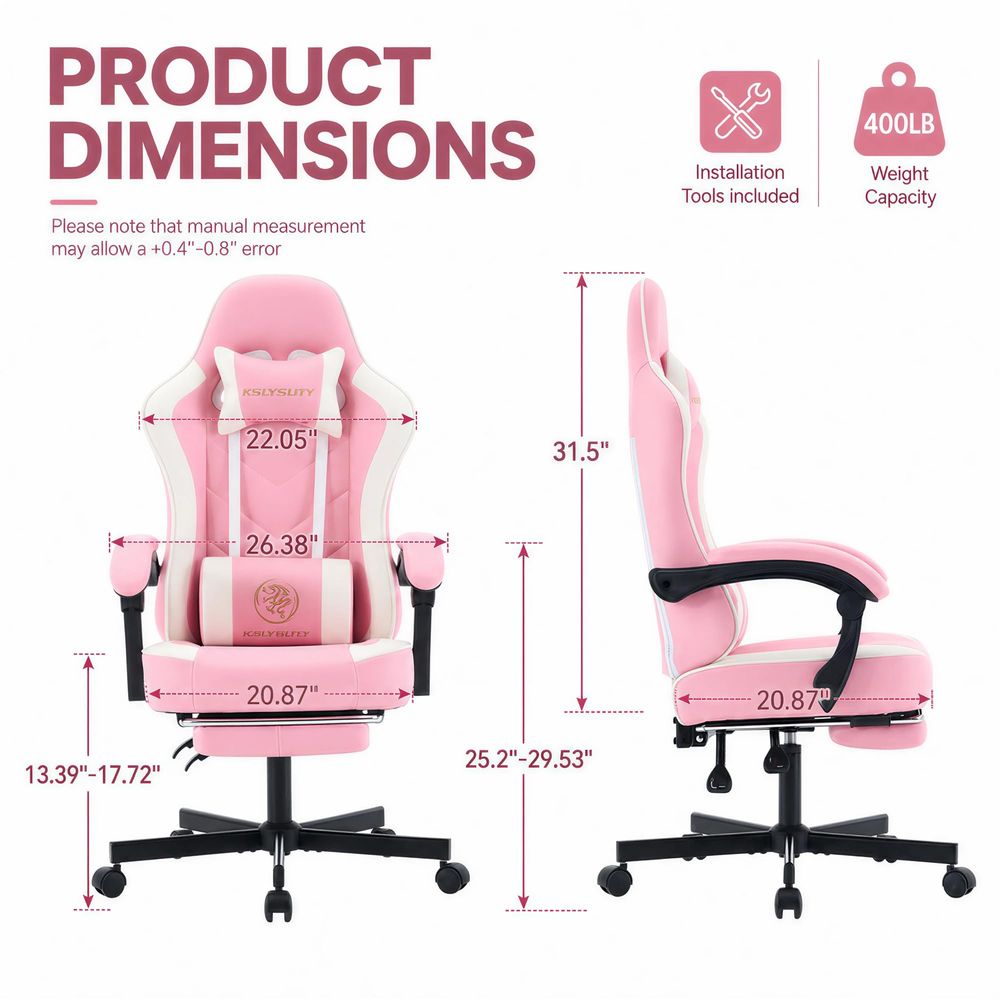 Gaming Chair, Ergonomic High B - Gaming Chair Cushion recension och pris