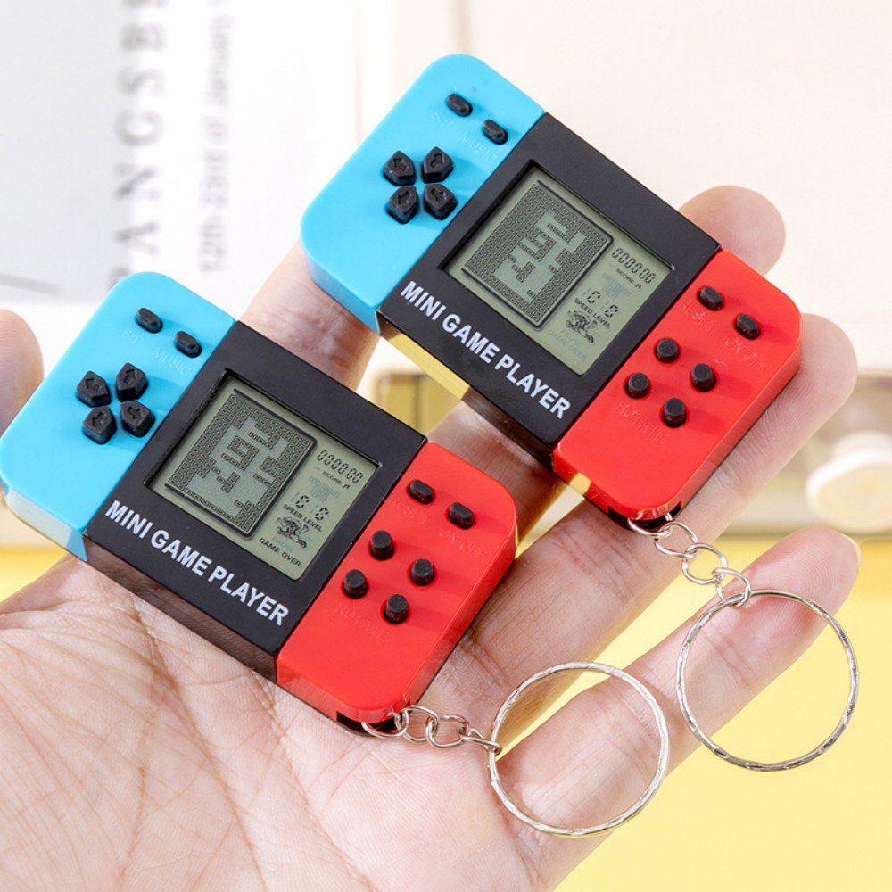 Classic Tetris Handheld Game C - Gaming Console Keychain recension och pris