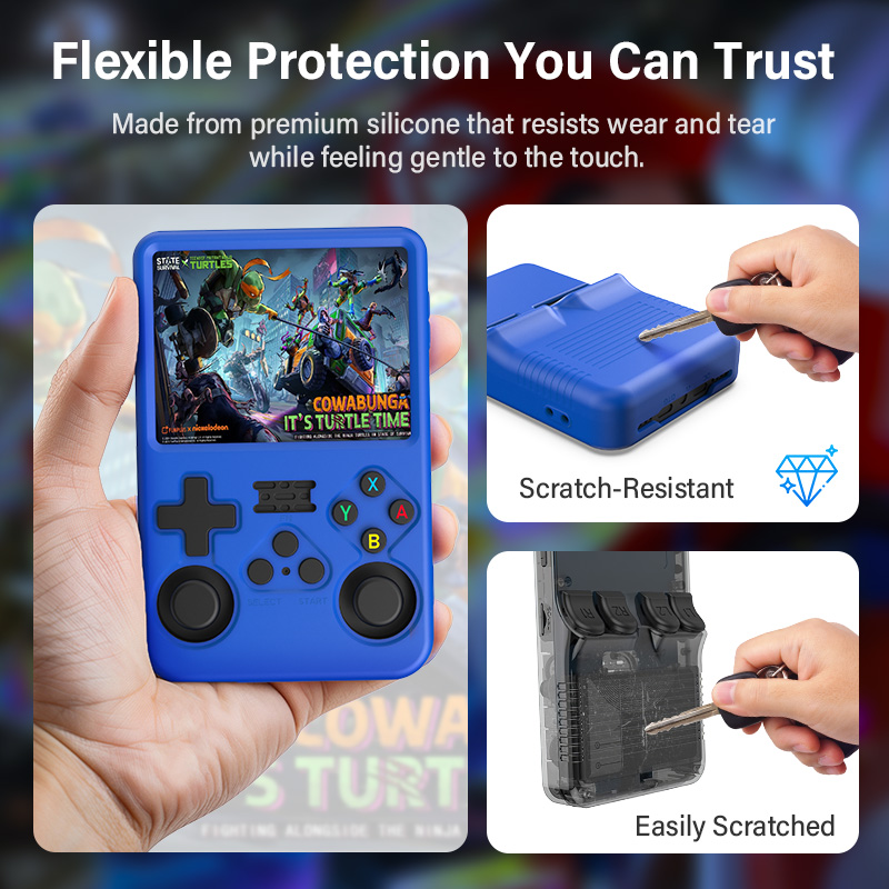 Color Silicone Protective Case - Gaming Console R36S recension och pris