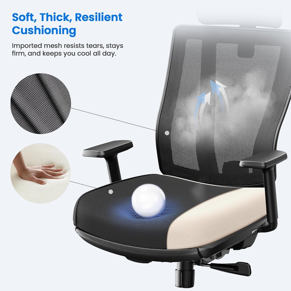 Adjustable Office Chair: Ergon - Gaming Chair Cushion recension och pris