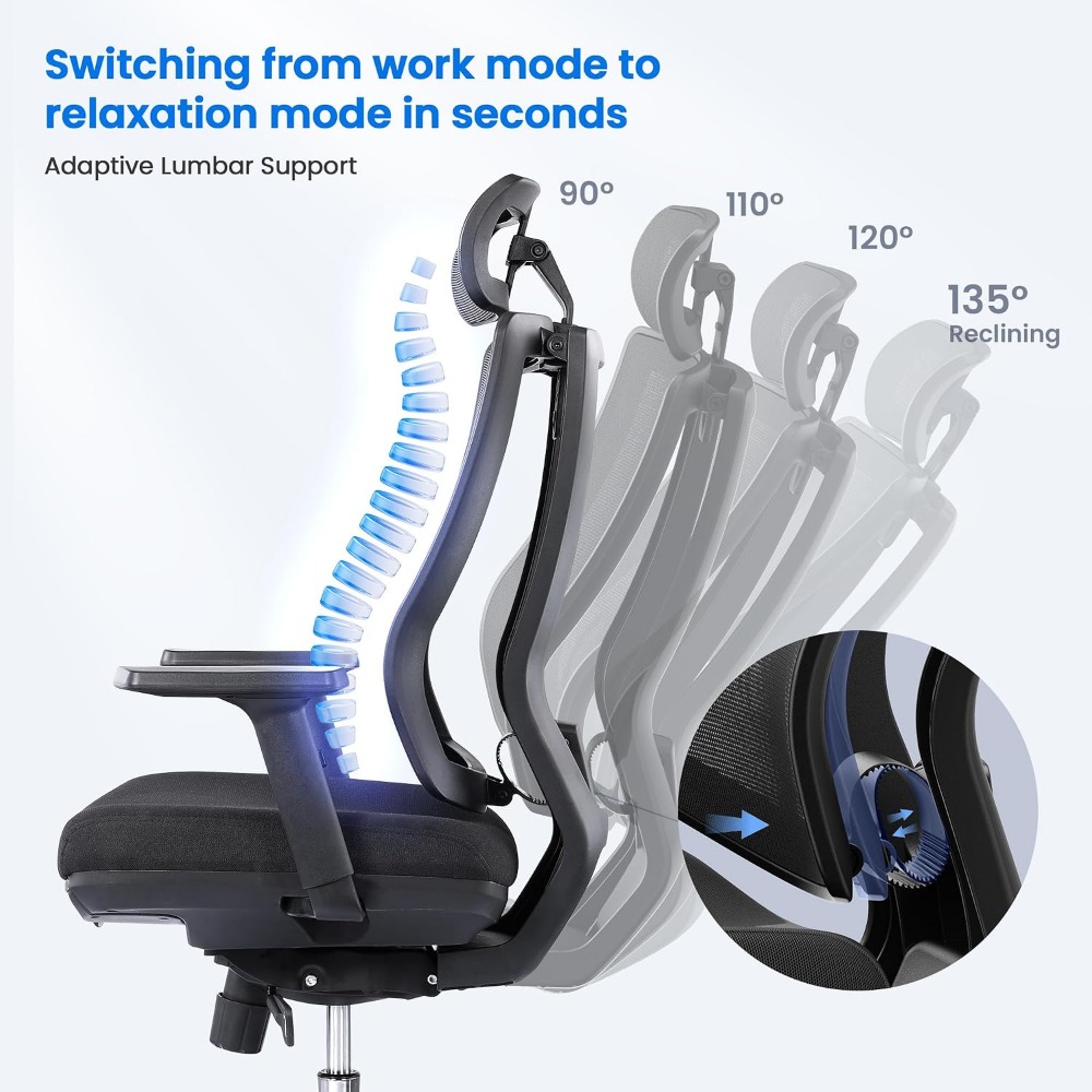 Adjustable Office Chair: Ergon - Gaming Chair Cushion recension och pris