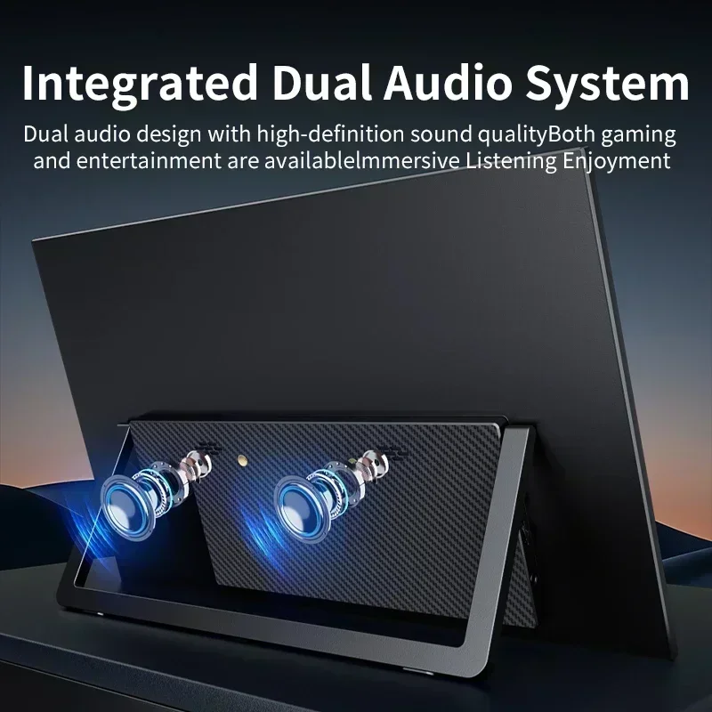HGFRTEE Portable Monitor 18.5i - Gaming Console Under 1000 recension och pris