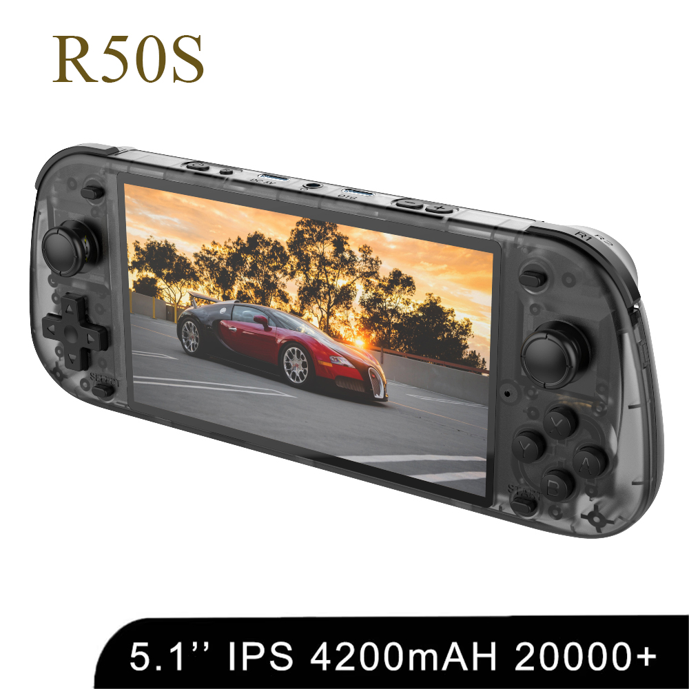 5.1inch New R50S Retro Handhel - Gaming Console For Kids recension och pris