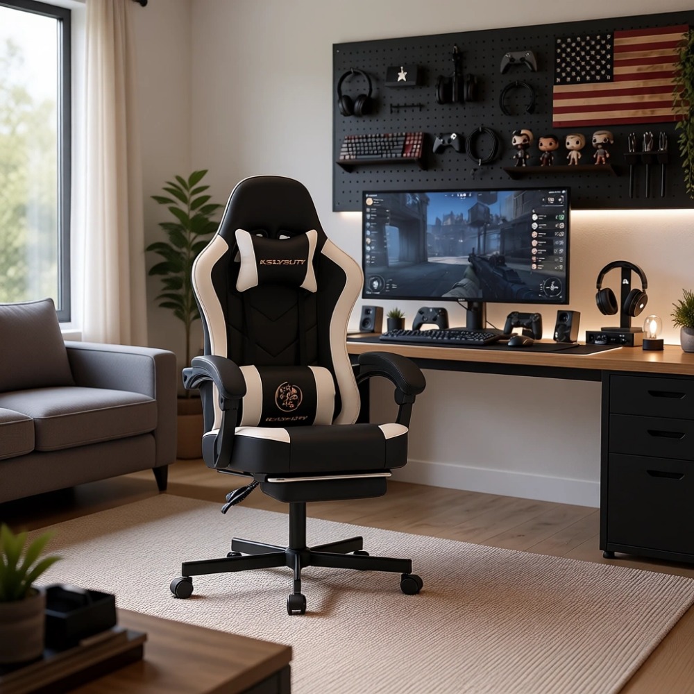 High Back Ergonomic Gaming Cha - Gaming Chair Cushion recension och pris