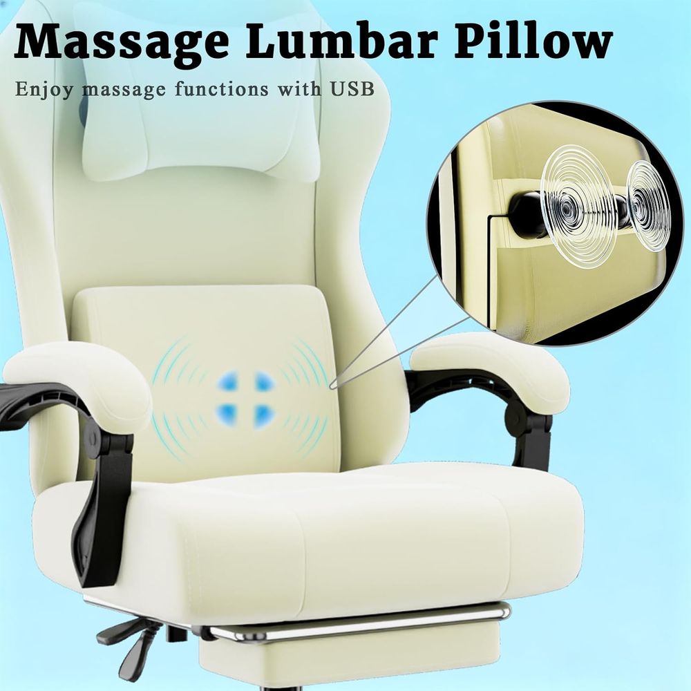Ergonomic Gaming Chair with Lu - Gaming Chair Cushion recension och pris