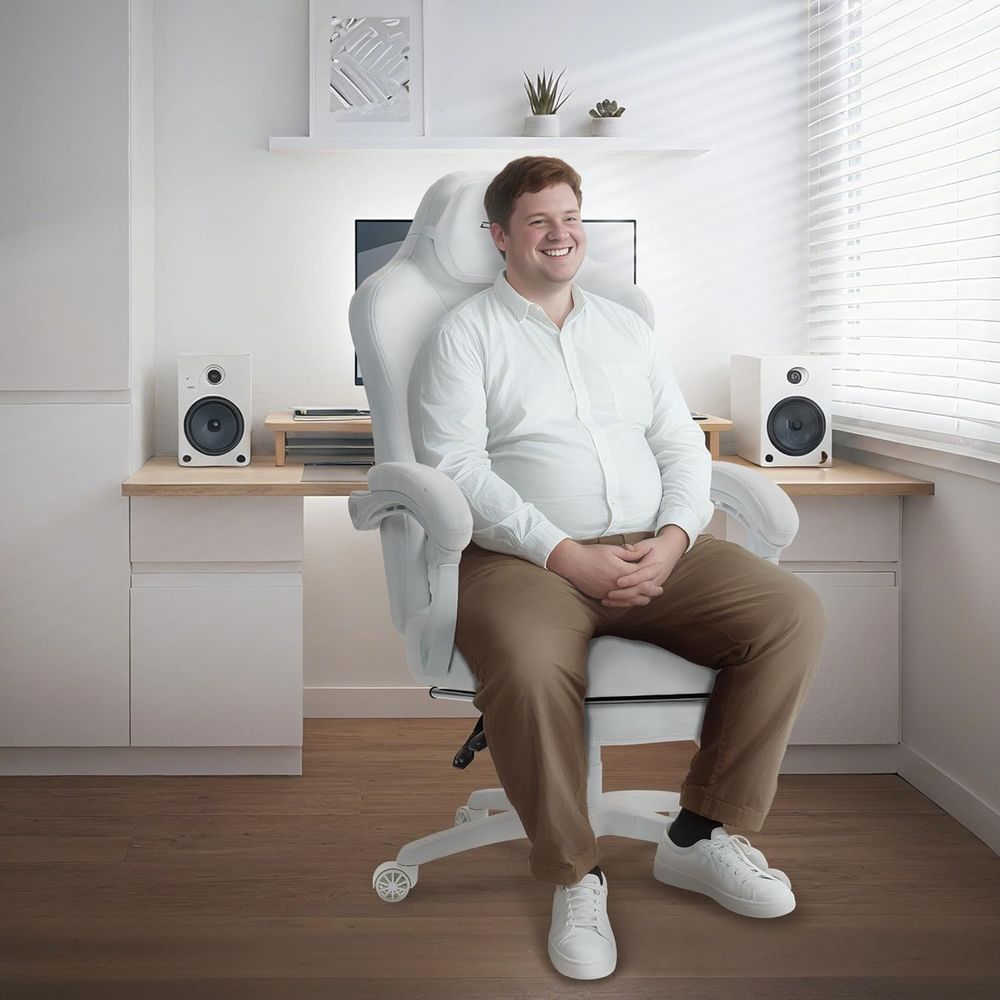 Ergonomic High-Back Suede Gami - Gaming Chair Cushion recension och pris
