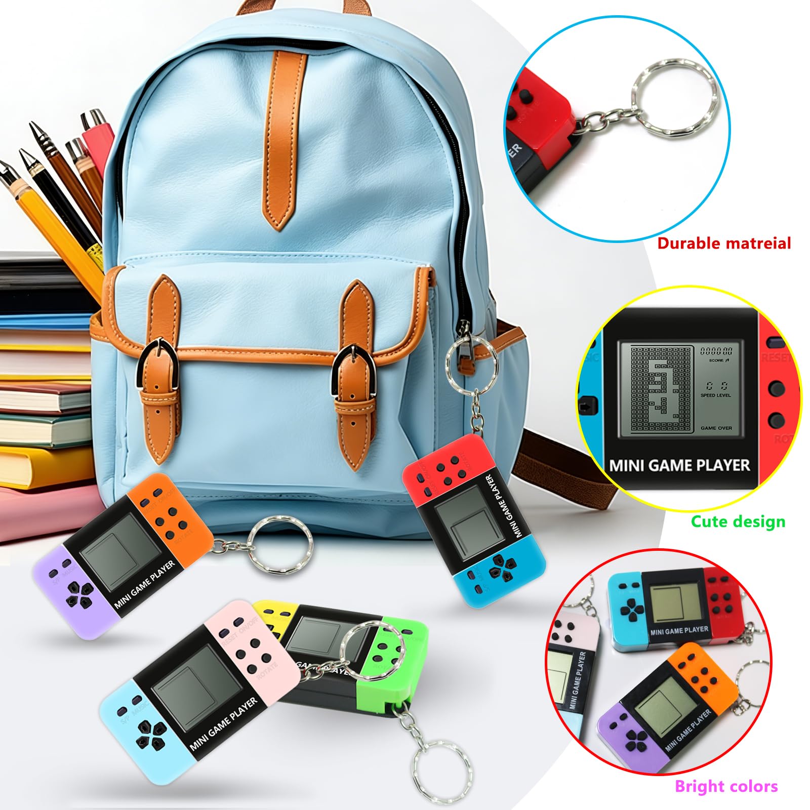 10-120pcs Kids Mini Handheld G - Gaming Console Games recension och pris